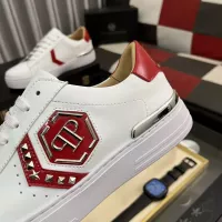 Cheap Philipp Plein PP Casual Shoes For Men #1340350 Replica Wholesale [$88.00 USD] [ITEM#1340350] on Replica Philipp Plein PP Casual Shoes