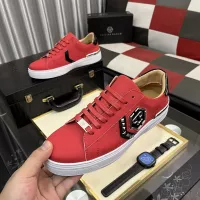 Cheap Philipp Plein PP Casual Shoes For Men #1340352 Replica Wholesale [$88.00 USD] [ITEM#1340352] on Replica Philipp Plein PP Casual Shoes