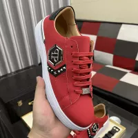 Cheap Philipp Plein PP Casual Shoes For Men #1340352 Replica Wholesale [$88.00 USD] [ITEM#1340352] on Replica Philipp Plein PP Casual Shoes