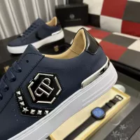 Cheap Philipp Plein PP Casual Shoes For Men #1340353 Replica Wholesale [$88.00 USD] [ITEM#1340353] on Replica Philipp Plein PP Casual Shoes