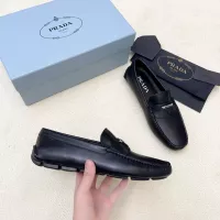 Cheap Prada Leather Shoes For Men #1340356 Replica Wholesale [$125.00 USD] [ITEM#1340356] on Replica Prada Leather Shoes