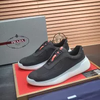 Cheap Prada Casual Shoes For Men #1340378 Replica Wholesale [$112.00 USD] [ITEM#1340378] on Replica Prada Casual Shoes