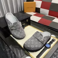 Cheap Louis Vuitton Slippers For Men #1340395 Replica Wholesale [$80.00 USD] [ITEM#1340395] on Replica Louis Vuitton Slippers