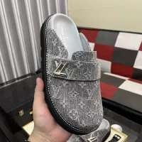 Cheap Louis Vuitton Slippers For Men #1340395 Replica Wholesale [$80.00 USD] [ITEM#1340395] on Replica Louis Vuitton Slippers