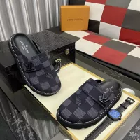 Cheap Louis Vuitton Slippers For Men #1340397 Replica Wholesale [$80.00 USD] [ITEM#1340397] on Replica Louis Vuitton Slippers