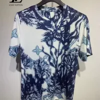 Cheap Louis Vuitton LV T-Shirts Short Sleeved For Men #1340444 Replica Wholesale [$34.00 USD] [ITEM#1340444] on Replica Louis Vuitton LV T-Shirts