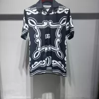 Cheap Dolce &amp; Gabbana D&amp;G Shirts Short Sleeved For Men #1340446 Replica Wholesale [$40.00 USD] [ITEM#1340446] on Replica Dolce &amp; Gabbana D&amp;G Shirts
