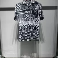 Cheap Dolce &amp; Gabbana D&amp;G Shirts Short Sleeved For Men #1340447 Replica Wholesale [$40.00 USD] [ITEM#1340447] on Replica Dolce &amp; Gabbana D&amp;G Shirts