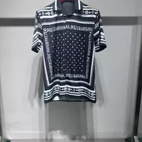 Cheap Dolce &amp; Gabbana D&amp;G Shirts Short Sleeved For Men #1340449 Replica Wholesale [$40.00 USD] [ITEM#1340449] on Replica Dolce &amp; Gabbana D&amp;G Shirts