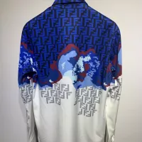 Cheap Fendi Shirts Long Sleeved For Men #1340451 Replica Wholesale [$41.00 USD] [ITEM#1340451] on Replica Fendi Shirts