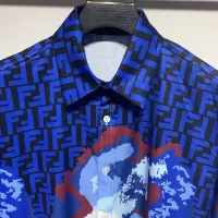 Cheap Fendi Shirts Long Sleeved For Men #1340451 Replica Wholesale [$41.00 USD] [ITEM#1340451] on Replica Fendi Shirts