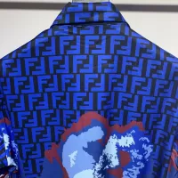Cheap Fendi Shirts Long Sleeved For Men #1340451 Replica Wholesale [$41.00 USD] [ITEM#1340451] on Replica Fendi Shirts