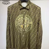 Cheap Versace Shirts Long Sleeved For Men #1340492 Replica Wholesale [$41.00 USD] [ITEM#1340492] on Replica Versace Shirts