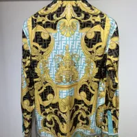 Cheap Versace Shirts Long Sleeved For Men #1340494 Replica Wholesale [$41.00 USD] [ITEM#1340494] on Replica Versace Shirts