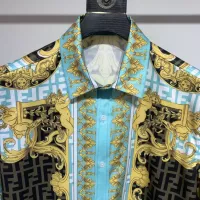 Cheap Versace Shirts Long Sleeved For Men #1340494 Replica Wholesale [$41.00 USD] [ITEM#1340494] on Replica Versace Shirts