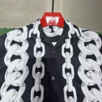 Cheap Versace Shirts Short Sleeved For Men #1340496 Replica Wholesale [$40.00 USD] [ITEM#1340496] on Replica Versace Shirts