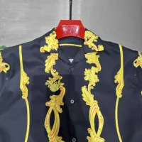 Cheap Versace Shirts Short Sleeved For Men #1340497 Replica Wholesale [$40.00 USD] [ITEM#1340497] on Replica Versace Shirts