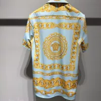 Cheap Versace Shirts Short Sleeved For Men #1340498 Replica Wholesale [$40.00 USD] [ITEM#1340498] on Replica Versace Shirts