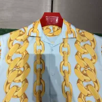 Cheap Versace Shirts Short Sleeved For Men #1340498 Replica Wholesale [$40.00 USD] [ITEM#1340498] on Replica Versace Shirts