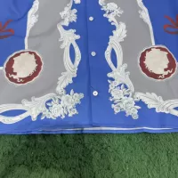 Cheap Versace Shirts Short Sleeved For Men #1340499 Replica Wholesale [$40.00 USD] [ITEM#1340499] on Replica Versace Shirts