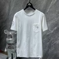 Cheap Chrome Hearts T-Shirts Short Sleeved For Unisex #1340548 Replica Wholesale [$34.00 USD] [ITEM#1340548] on Replica Chrome Hearts T-Shirts