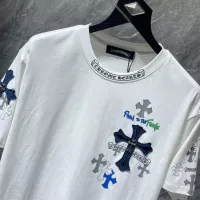 Cheap Chrome Hearts T-Shirts Short Sleeved For Unisex #1340556 Replica Wholesale [$38.00 USD] [ITEM#1340556] on Replica Chrome Hearts T-Shirts