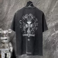 Cheap Chrome Hearts T-Shirts Short Sleeved For Unisex #1340562 Replica Wholesale [$38.00 USD] [ITEM#1340562] on Replica Chrome Hearts T-Shirts
