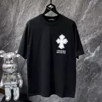 Cheap Chrome Hearts T-Shirts Short Sleeved For Unisex #1340570 Replica Wholesale [$36.00 USD] [ITEM#1340570] on Replica Chrome Hearts T-Shirts