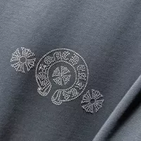 Cheap Chrome Hearts T-Shirts Short Sleeved For Unisex #1340576 Replica Wholesale [$39.00 USD] [ITEM#1340576] on Replica Chrome Hearts T-Shirts