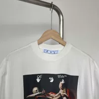 Cheap Off-White T-Shirts Short Sleeved For Unisex #1340609 Replica Wholesale [$40.00 USD] [ITEM#1340609] on Replica Off-White T-Shirts