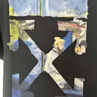 Cheap Off-White T-Shirts Short Sleeved For Unisex #1340614 Replica Wholesale [$40.00 USD] [ITEM#1340614] on Replica Off-White T-Shirts