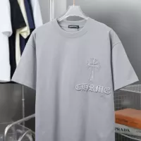 Cheap Chrome Hearts T-Shirts Short Sleeved For Unisex #1340783 Replica Wholesale [$38.00 USD] [ITEM#1340783] on Replica Chrome Hearts T-Shirts