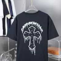 Cheap Chrome Hearts T-Shirts Short Sleeved For Unisex #1340833 Replica Wholesale [$39.00 USD] [ITEM#1340833] on Replica Chrome Hearts T-Shirts