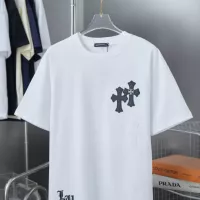 Cheap Chrome Hearts T-Shirts Short Sleeved For Unisex #1340838 Replica Wholesale [$39.00 USD] [ITEM#1340838] on Replica Chrome Hearts T-Shirts