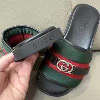 Cheap Gucci Slippers For Men #1340923 Replica Wholesale [$82.00 USD] [ITEM#1340923] on Replica Gucci Slippers