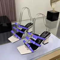 Cheap Versace Sandal For Women #1340944 Replica Wholesale [$82.00 USD] [ITEM#1340944] on Replica Versace Sandal