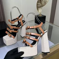 Cheap Versace Sandal For Women #1340951 Replica Wholesale [$102.00 USD] [ITEM#1340951] on Replica Versace Sandal