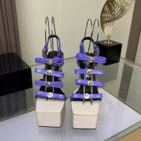 Cheap Versace Sandal For Women #1340954 Replica Wholesale [$102.00 USD] [ITEM#1340954] on Replica Versace Sandal