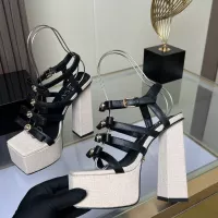 Cheap Versace Sandal For Women #1340956 Replica Wholesale [$102.00 USD] [ITEM#1340956] on Replica Versace Sandal