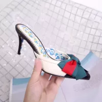 Cheap Gucci Slippers For Women #1340957 Replica Wholesale [$85.00 USD] [ITEM#1340957] on Replica Gucci Slippers