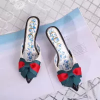Cheap Gucci Slippers For Women #1340957 Replica Wholesale [$85.00 USD] [ITEM#1340957] on Replica Gucci Slippers