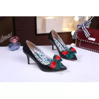 Cheap Gucci High-Heeled Shoes For Women #1340960 Replica Wholesale [$80.00 USD] [ITEM#1340960] on Replica Gucci High-Heeled Shoes
