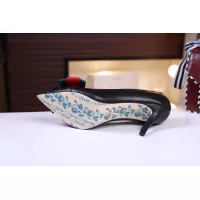 Cheap Gucci High-Heeled Shoes For Women #1340960 Replica Wholesale [$80.00 USD] [ITEM#1340960] on Replica Gucci High-Heeled Shoes
