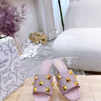 Cheap Valentino Slippers For Women #1340969 Replica Wholesale [$92.00 USD] [ITEM#1340969] on Replica Valentino Slippers