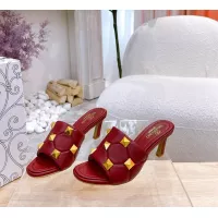 Cheap Valentino Slippers For Women #1340971 Replica Wholesale [$92.00 USD] [ITEM#1340971] on Replica Valentino Slippers