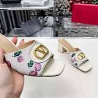 Cheap Valentino Slippers For Women #1340973 Replica Wholesale [$88.00 USD] [ITEM#1340973] on Replica Valentino Slippers