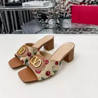 Cheap Valentino Slippers For Women #1340974 Replica Wholesale [$88.00 USD] [ITEM#1340974] on Replica Valentino Slippers