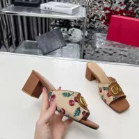 Cheap Valentino Slippers For Women #1340974 Replica Wholesale [$88.00 USD] [ITEM#1340974] on Replica Valentino Slippers