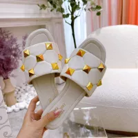 Cheap Valentino Slippers For Women #1340980 Replica Wholesale [$88.00 USD] [ITEM#1340980] on Replica Valentino Slippers