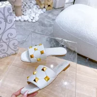 Cheap Valentino Slippers For Women #1340980 Replica Wholesale [$88.00 USD] [ITEM#1340980] on Replica Valentino Slippers